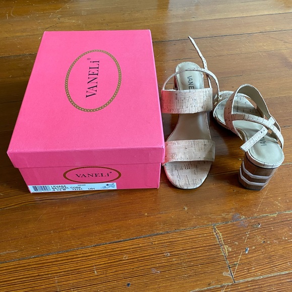 Vaneli cork heels - Picture 4 of 6